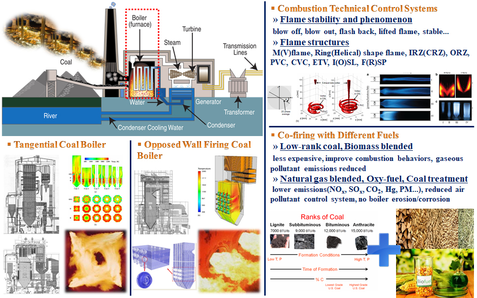Combustion Technical Control and Co-firing Systems in Thermal Power Plant